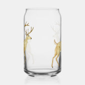 Whitetail Deer Drink Glass Blikvorm Glas (Links)