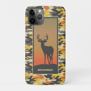 Whitetail Deer en Camo iPhone 11 Pro Hoesje