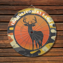 Whitetail Deer en Camo* Dart Board