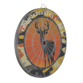 Whitetail Deer en Camo* Dart Board Dartbord (Voorkant Links)