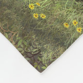 Whitetail Deer en Cute Twin Fawns in Spring Fleece Deken (Hoek)