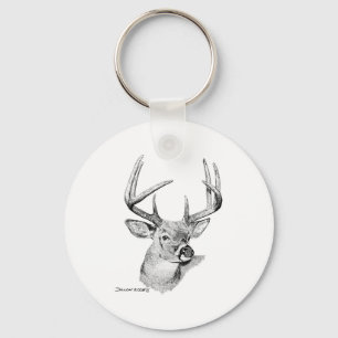 Whitetail Deer Sleutelhanger