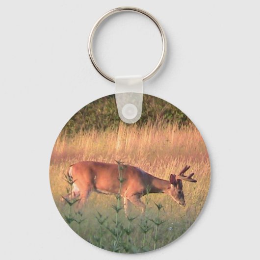 Whitetail Deer Sleutelhanger (Voorkant)