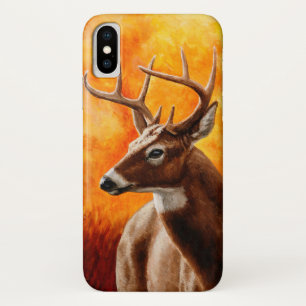 Whitetail Deer Trophy Buck iPhone X Hoesje