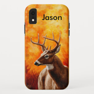 Whitetail Deer Trophy Buck iPhone XR Hoesje