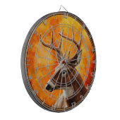Whitetail Deer Trophy Buck Dartbord (Voorkant Links)