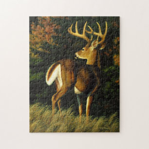 Whitetail Deer Trophy Buck Hunting Legpuzzel
