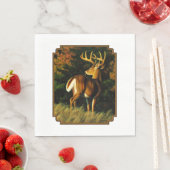 Whitetail Deer Trophy Buck Hunting Servetten (Insitu)