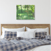 Whitetail-herder Canvas Afdruk (Insitu (Slaapkamer))