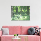 Whitetail-herder Canvas Afdruk (Insitu (Woonkamer))