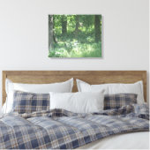 Whitetail-herder Canvas Afdruk (Insitu (Slaapkamer))