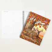 Whitetail Herten in Herfst New England Herfst Kleu Planner (Display)
