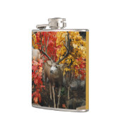 Whitetail in het najaar heupfles (Links)