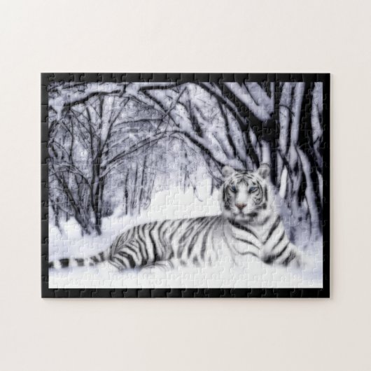 WhiteTiger Legpuzzel (Horizontaal)