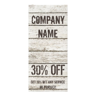 Whitewash Wood Carpentry handyman constructie Reclamekaart