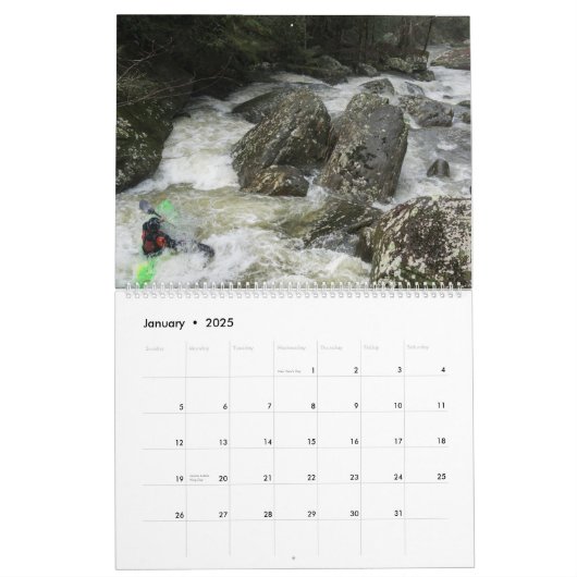 Whitewater Kalender 2022 (Jan 2025)