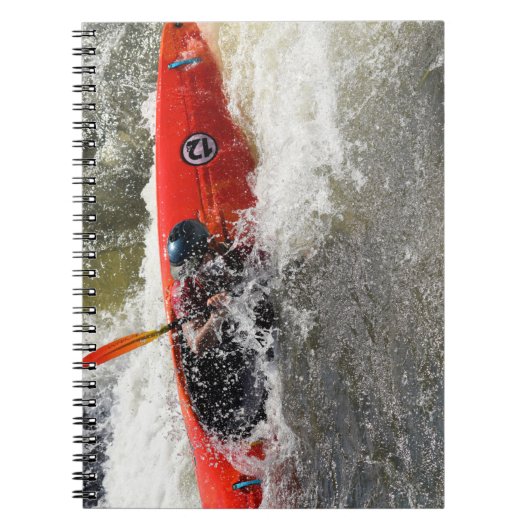 Whitewater Kayak Adventure Notitieboek (Voorkant)