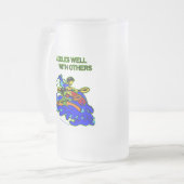 Whitewater Paddles goed met anderen Matglas Bierpul (Voorkant links)