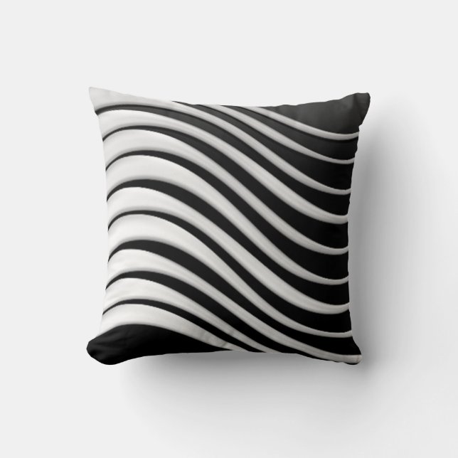 Whitewaves Pillow Kussen (Voorkant)