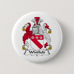 Whitfield Family Crest Ronde Button 5,7 Cm