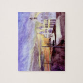 ,Whitley Bay au puzzle de Sunrise (Vertical)