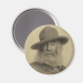 Whitman de goede grijze dichter magneet (Voorkant / Achterkant)