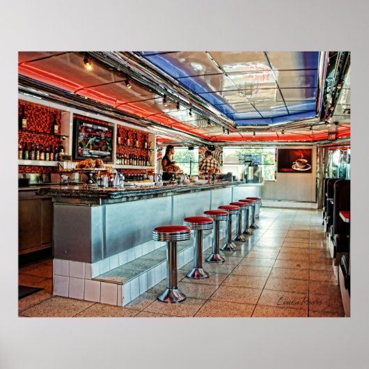 Whitman Diner Poster (Voorkant)