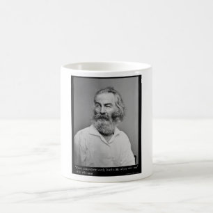 Whitman Leven Van Vreugde Liefde Citaat Cadeaus T- Koffiemok