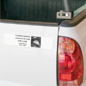 Whitman Quote 9b Bumpersticker (Op Truck)