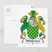 Whitmore Family Crest Briefkaart (Voorkant / Achterkant)