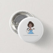 Whitney Houston Button (Voorkant /achterkant)