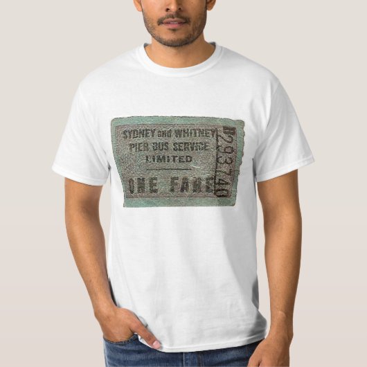 Whitney Pier Bus Pass T shirt (Voorkant)