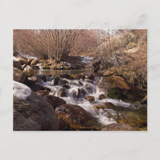 Whitney Potrtal Waterfall, California Card Briefkaart