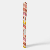 WHITPINK GEEL MOSAIC CHEVRONS GEM MONOGRAM Case-Mate iPhone CASE (Achterkant / Rechts)