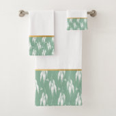WHITSAGE EUCALYPTUS BATHROOM TOWEL SET BAD HANDDOEK (Insitu)