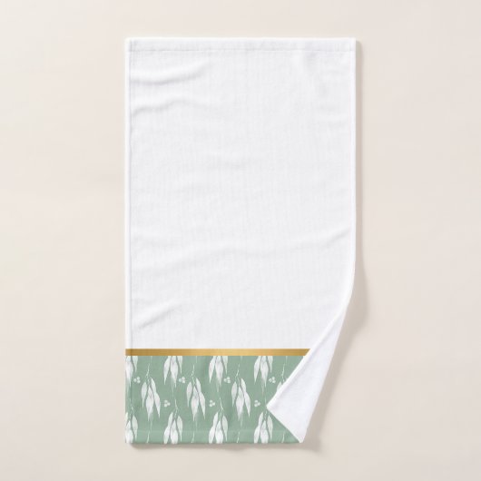 WHITSAGE EUCALYPTUS BATHROOM TOWEL SET BAD HANDDOEK (Handdoek)