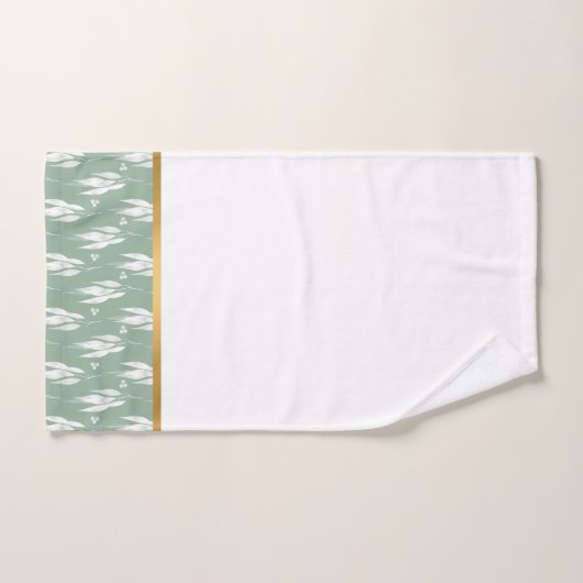 WHITSAGE EUCALYPTUS BATHROOM TOWEL SET BAD HANDDOEK (Handdoek)