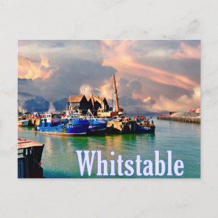 Whitstable harbour briefkaart