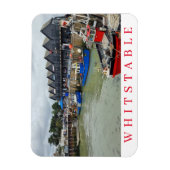 Whitstable harbour-uitzicht magneet (Verticaal)