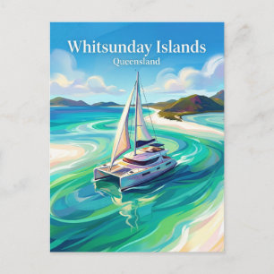 Whitsunday-eilanden Australië Briefkaart