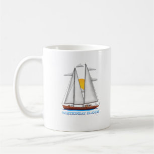 Whitsunday Islands Coastal Nautical Sailor Koffiemok