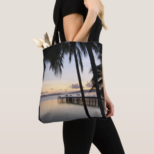 Whitsunday Islands Sunset - Australia Canvas tas (Dichtbij)