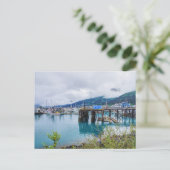 Whittier Alaska Harbor Briefkaart (Staand voorkant)