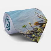 Whittier Alaska Harbor Stropdas (Opgerold)