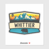 Whittier, Alaska Sticker (Vel)