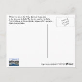 Whittier, Alaska, VS Briefkaart (Achterkant)