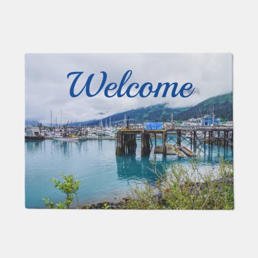 Whittier Alaska Welkom Doormat Deurmat (Voorkant)