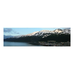 Whittier bij Schilderachtig Alaska-fotografie in D Foto Afdruk