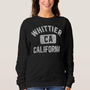 Whittier CA California Gym Style Roze W Distress W Trui