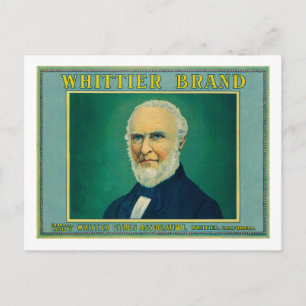 Whittier Lemon LabelWhittier, CA Briefkaart